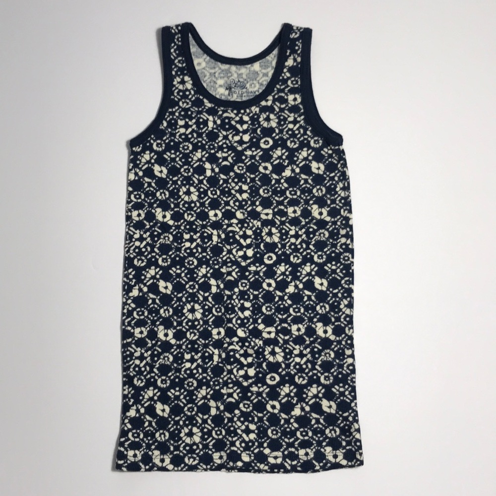 Old Navy Girls Ribbed Print Tank Top Sz M